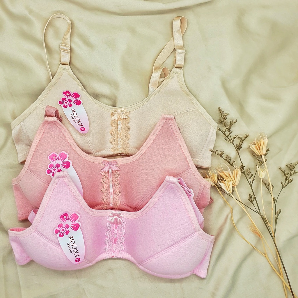 BH Wanita | BH Perempuan | BH Remaja | BH Tanpa Kawat | BH Molina Renda