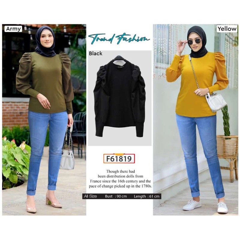 BLOUS BALON EXTU VIARA Premium Trend Fashion EXTU