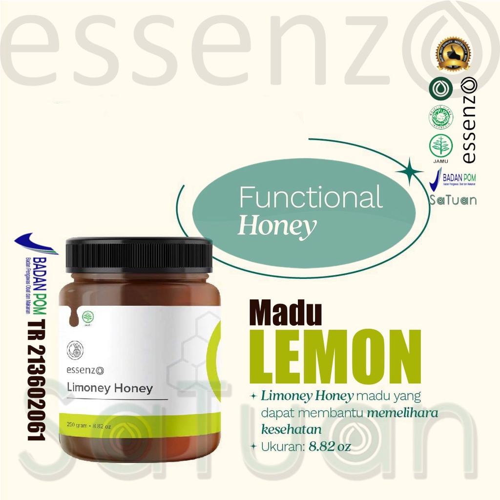 

Madu Lemon Essenzo Limoney Honey 250 gr