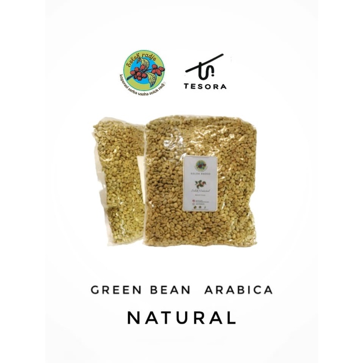 

Tesora Green Beans Arabica Coffee Solok Natural by Solok Radjo