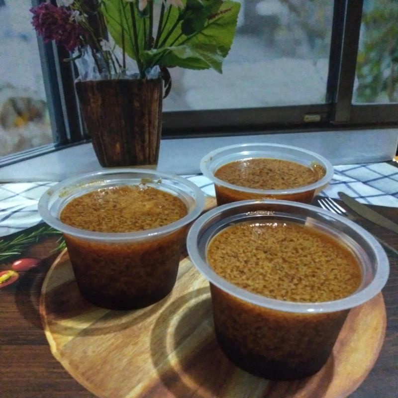 

puding lumut cup