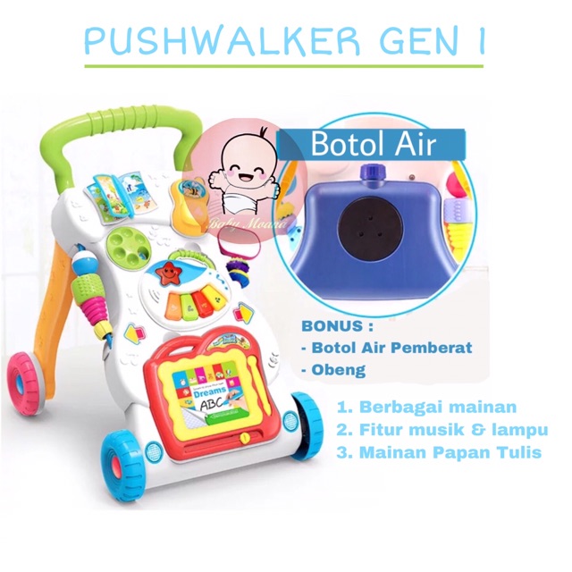 review push walker yang bagus