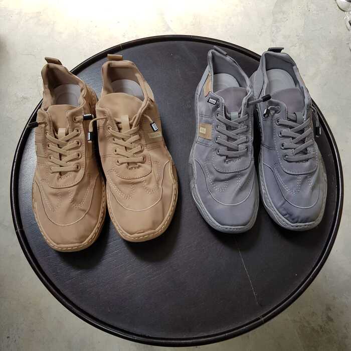 COD BAYAR DITEMPAT!!! 110299 Sepatu Pria Spring Breathable Thin Canvas Shoes No Box