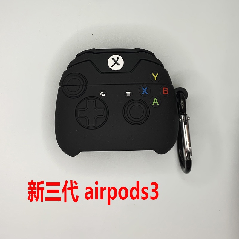 Soft Case Silikon Desain Game Grip 3D Untuk Airpods 3 1 2 3 Pro i12 i10 i11 i9s inpods 12 13 Pro i13