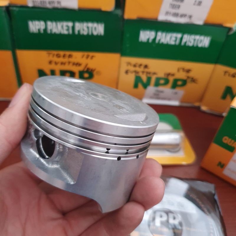 piston kit npp tiger new tiger revo ov 125 150 175 200 seher ring komplit paket set-1