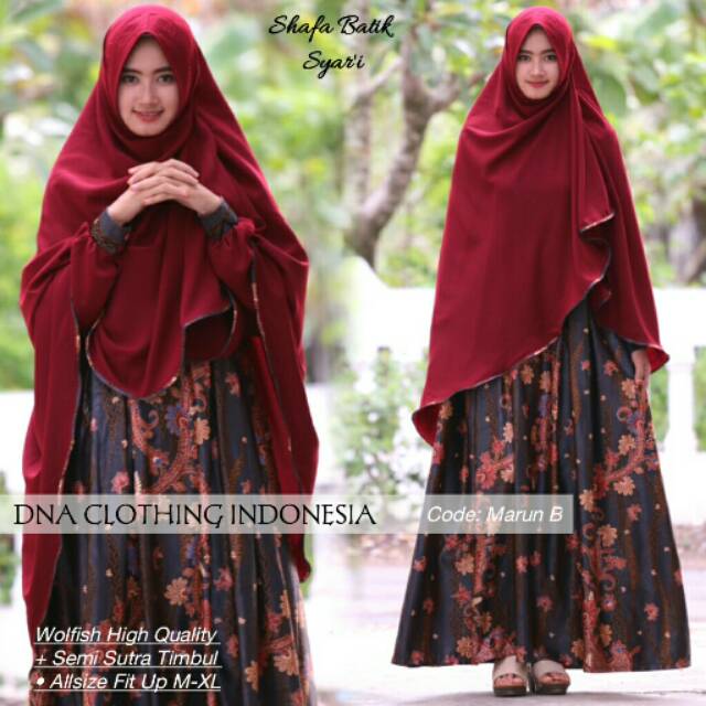 Dress Syari Shafa Batik