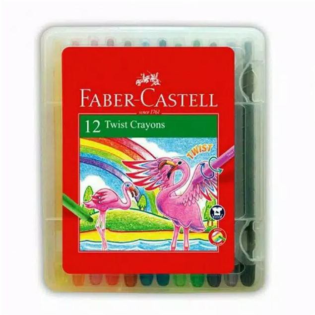 

Diskon Twist Crayon 12 Warna / Crayon Putar Faber Castell Big Sale