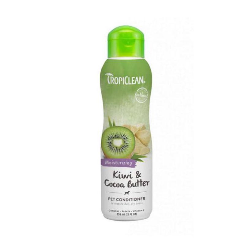 Tropiclean Conditioner Moisturizing Kiwi &amp; Cocoa Butter 355ml