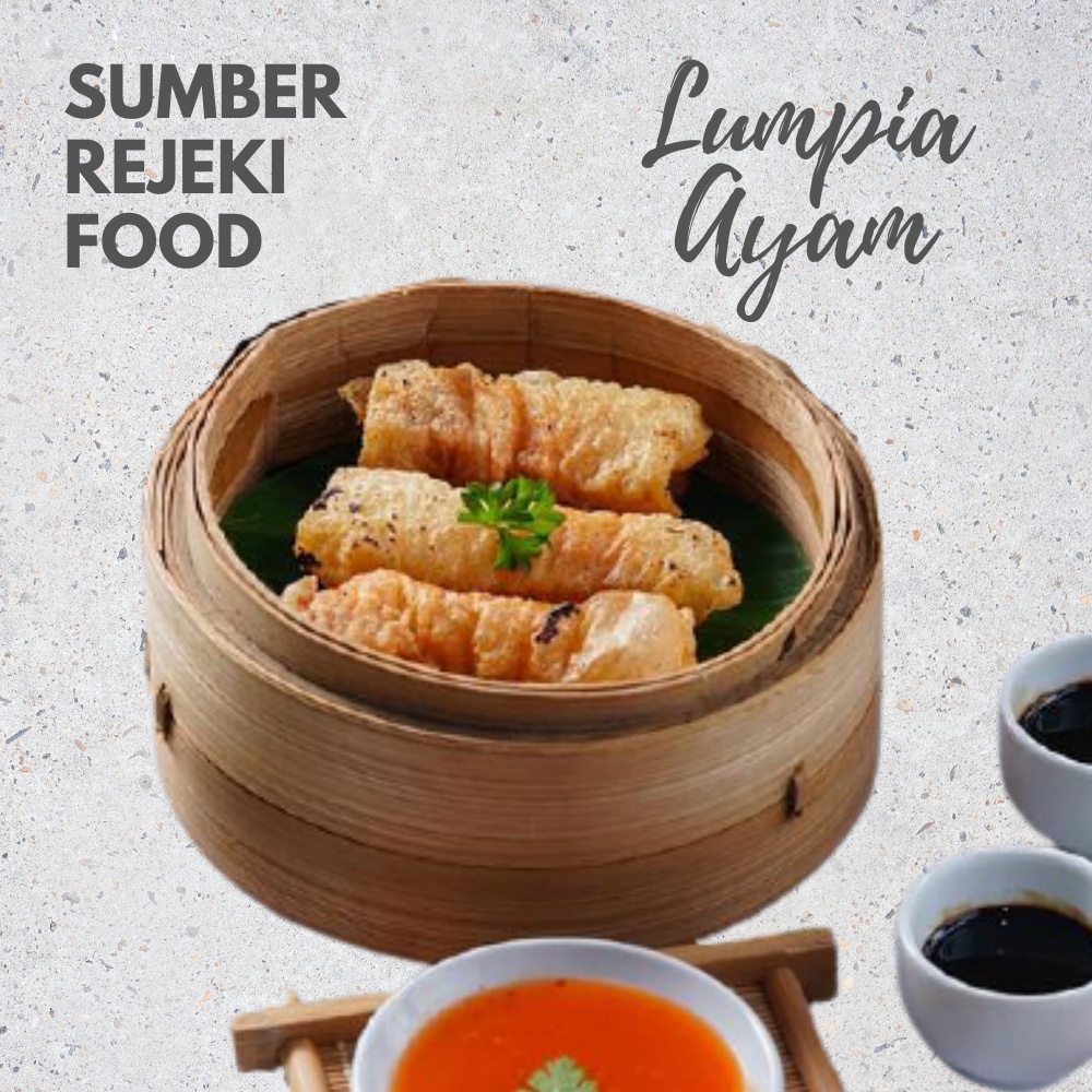 

LUMPIA KULIT TAHU ISI AYAM 100 PCS LUMPIA AYAM DIMSUM FROZEN PREMIUM FROZEN FOOD - SUMBERREJEKIFOOD