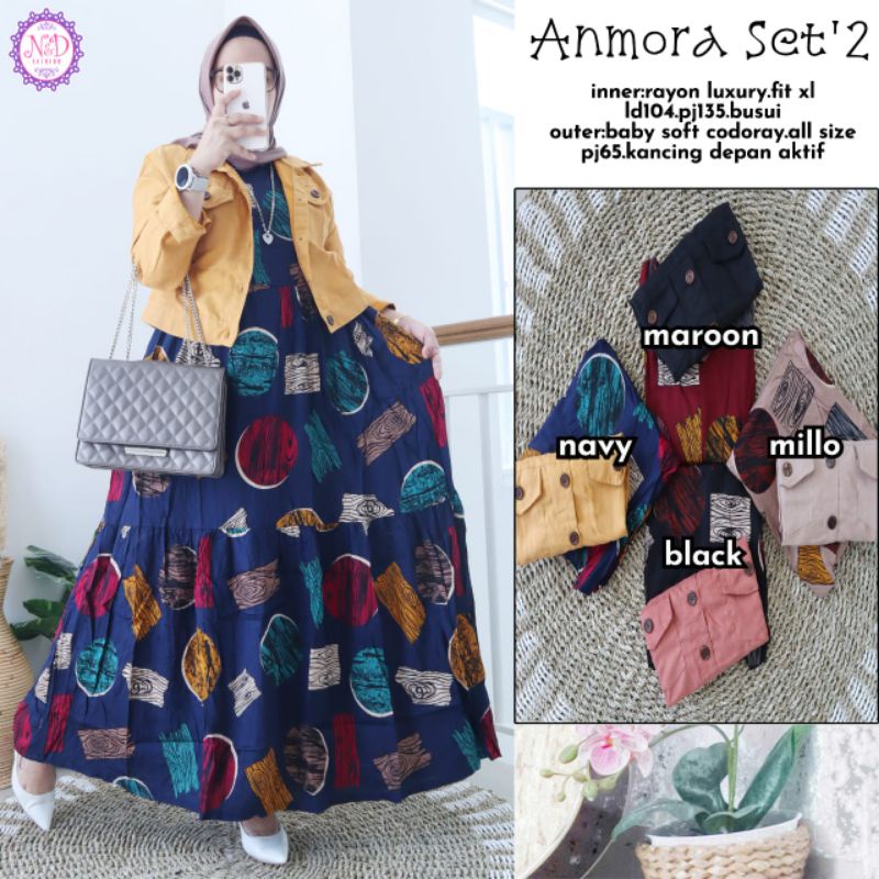 Anmora set #2 Ori N&D Fashion