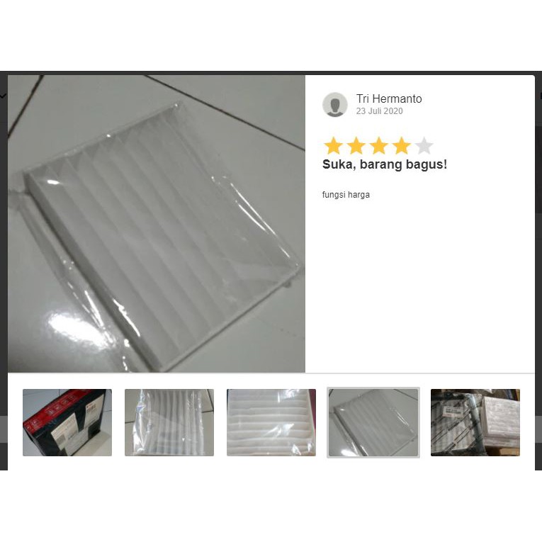 FILTER CABIN Udara Kabin AC Mobil DATSUN GO PANCA