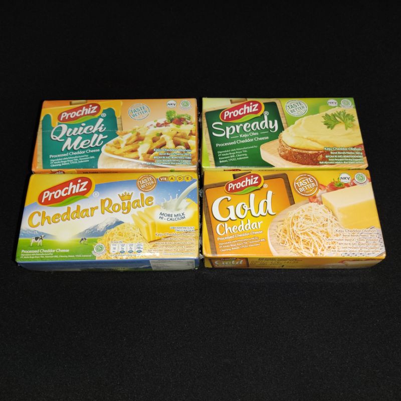 Keju Batang Prochiz Spreedy / Gold / Cheddar Royale/ Quick Melt 160gr
