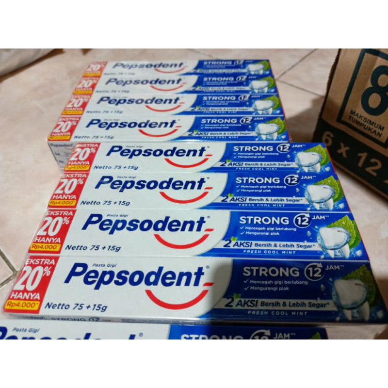 Pepsodent Strong 75gr + 20%