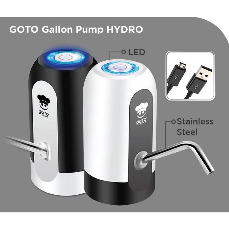Pompa Galon Elektrik Goto Hydro Electric Dispenser Air Minum Gallon ORI Original Pencetan air Otomat