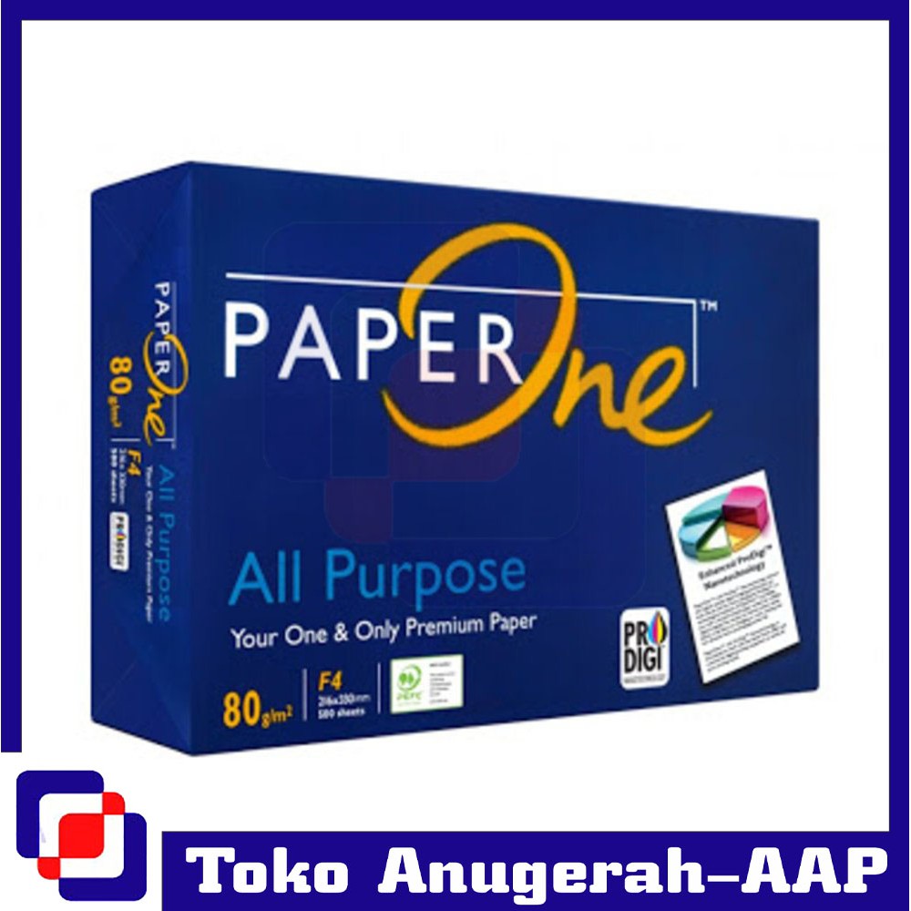 

Kertas A4 80 gr Paper One