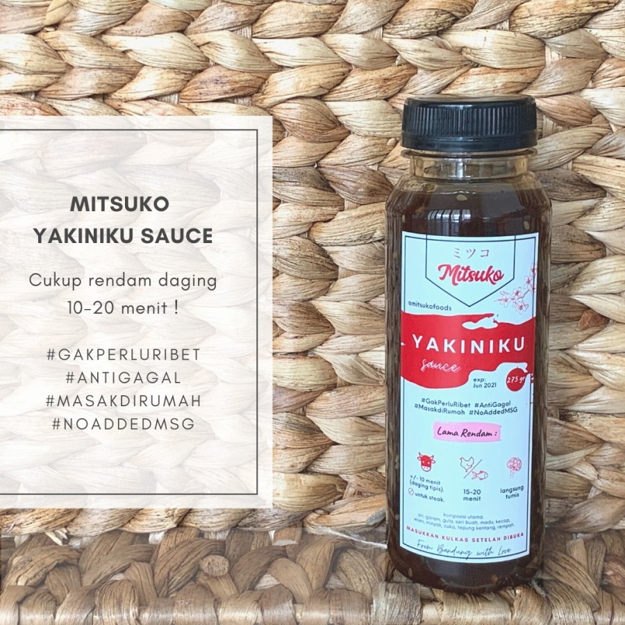 MITSUKO Yakiniku Sauce 250 ml | Bumbu Instant