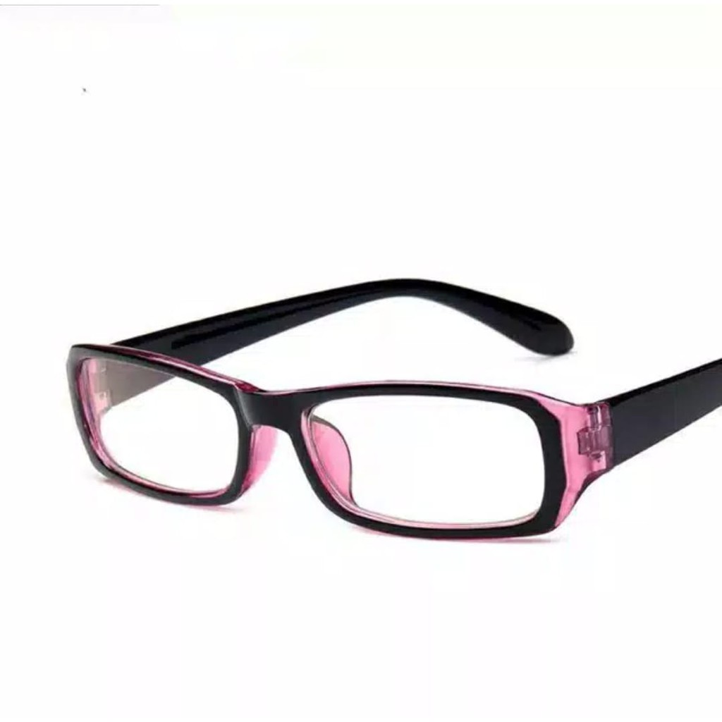 ♥TMALL88♥ Kacamata Frame Optik Anti Radiasi Pria Wanita Lensa Kacamata PC Transparan