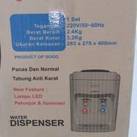 Dispenser Air Galon Aqua SOGO Hot dan Normal SG-282