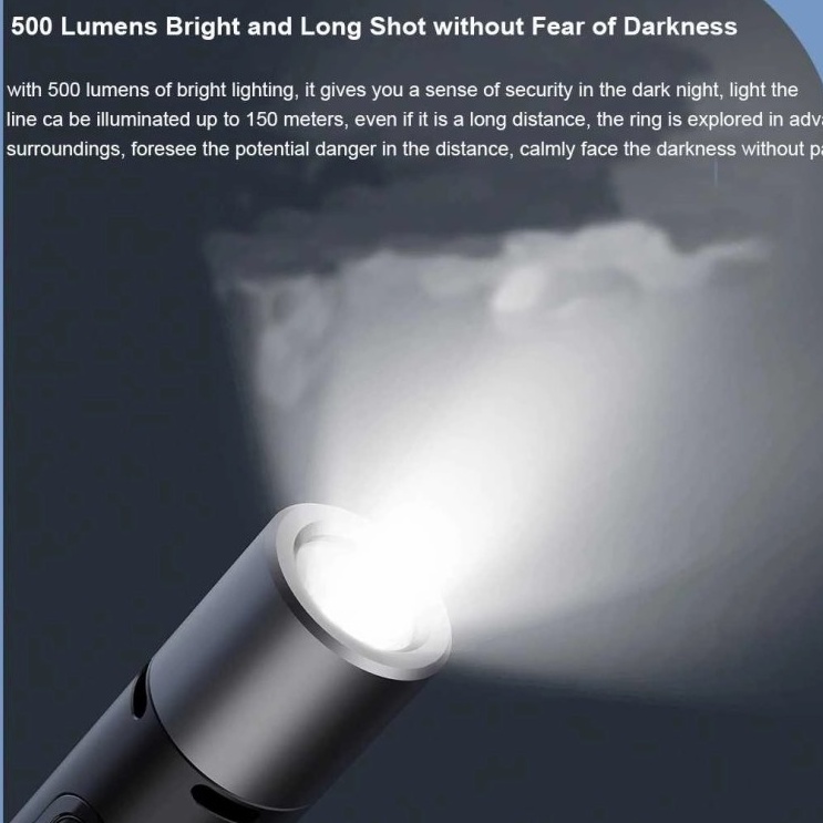 NexTool Lightning Flashlight Self Protection Version with Electric Arc