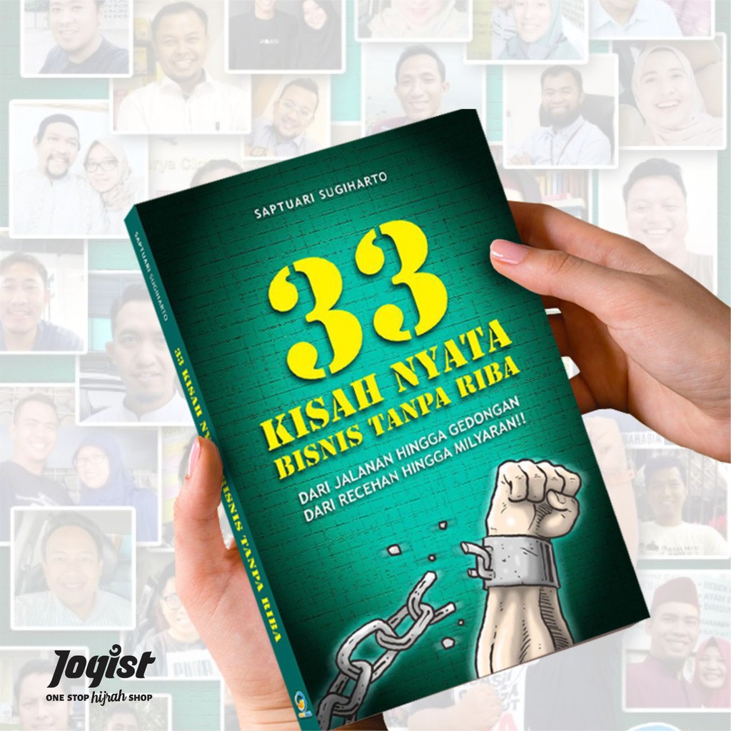 Ready Buku 33 Kisah Nyata Bisnis Tanpa Riba- Karya Mas Saptuari Sugiharto