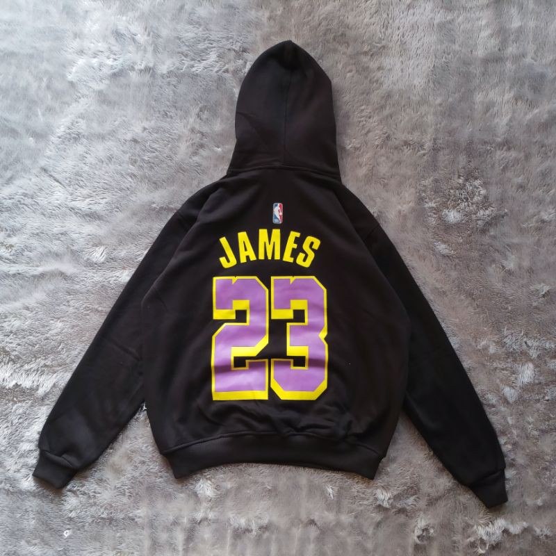 Sweater Hoodie Nike Air Jordan Lakers James Fulltag &amp; Lebel