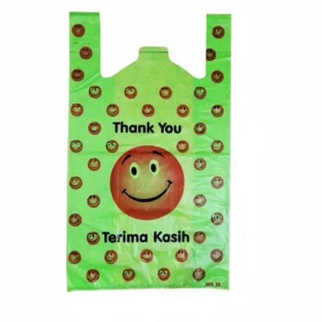 Kantong Olshop Terimakasih Smile Warna isi 50 pcs 35x15