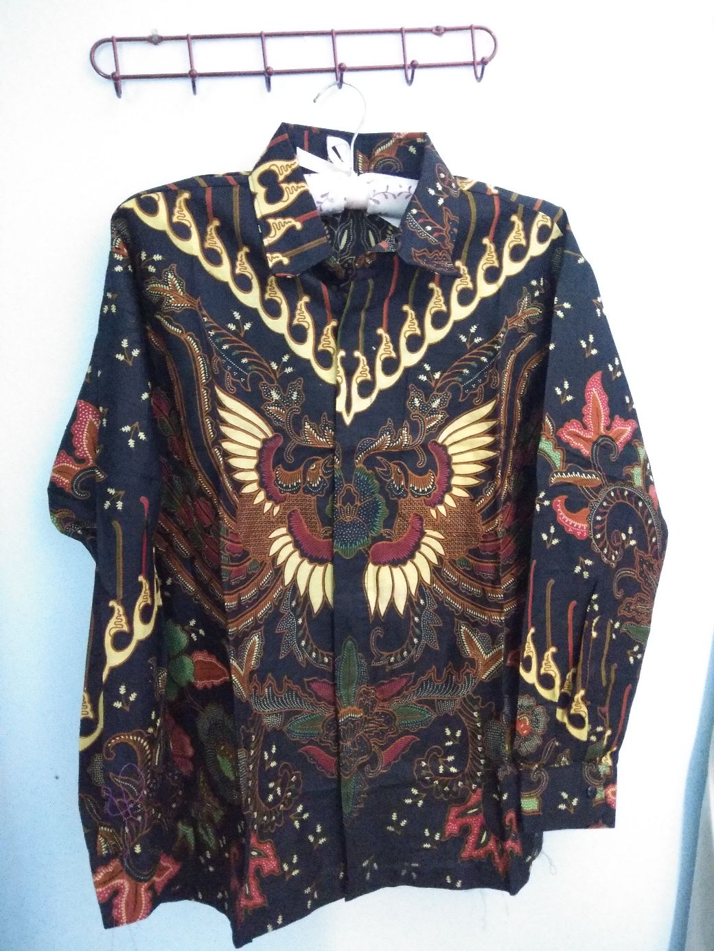 Nailo Batik Hrb026 Kenongo Kemeja Tosca Pendek Pekalongan Padi M L Xl Sogan Tulis Halus Kemeja Batik