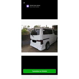 bodykit Nissan Evalia hws Aksesoris Eksterior Mobil GRADE-A kuat-tebal-lentur-ringan