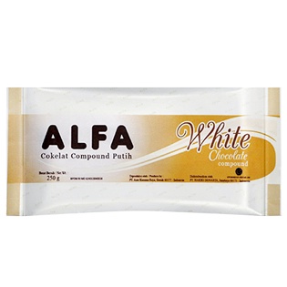 ALFA Chocolate Compound Dark &amp; White 250gr