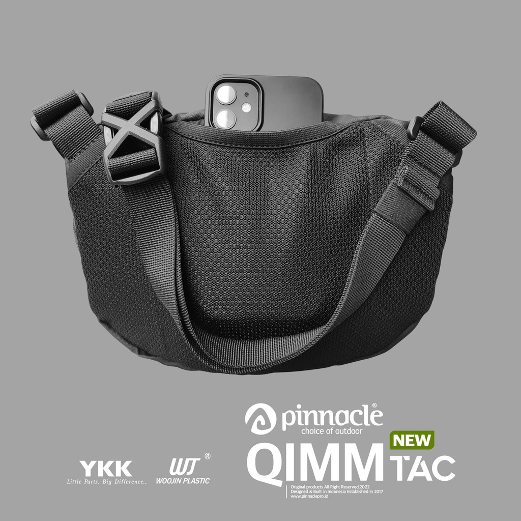 Pinnacle Qimm Tac - Black Matte