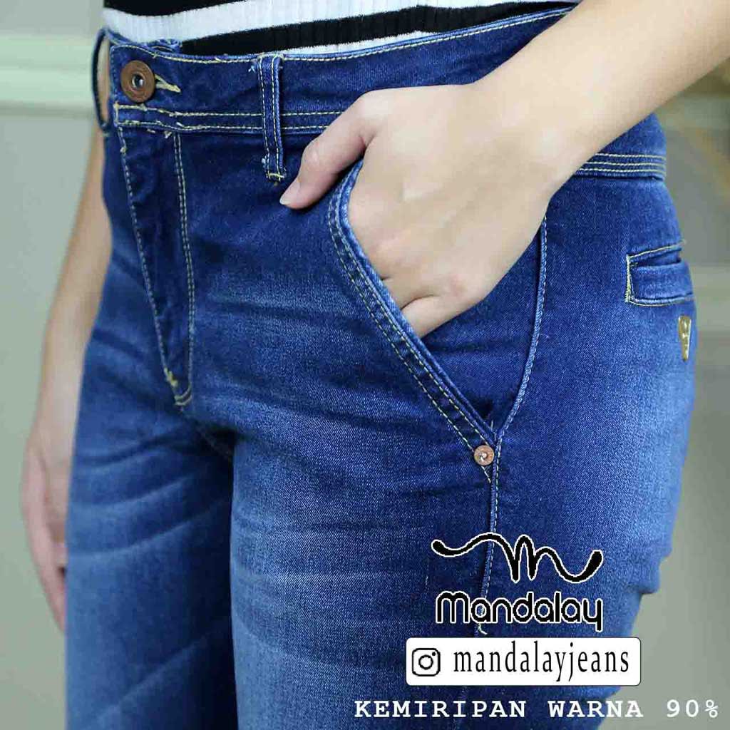 Celana Jeans Wanita Skinny Kezia