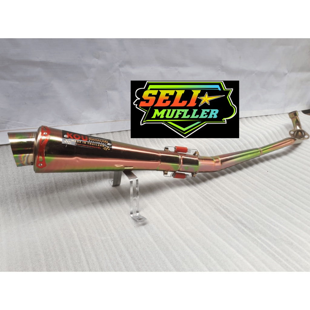 Knalpot racing kou bunglon motor all bebek murah