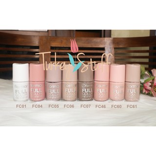  Flormar  FULL COLOR PART 1 Nail Enamel Kutek Halal 