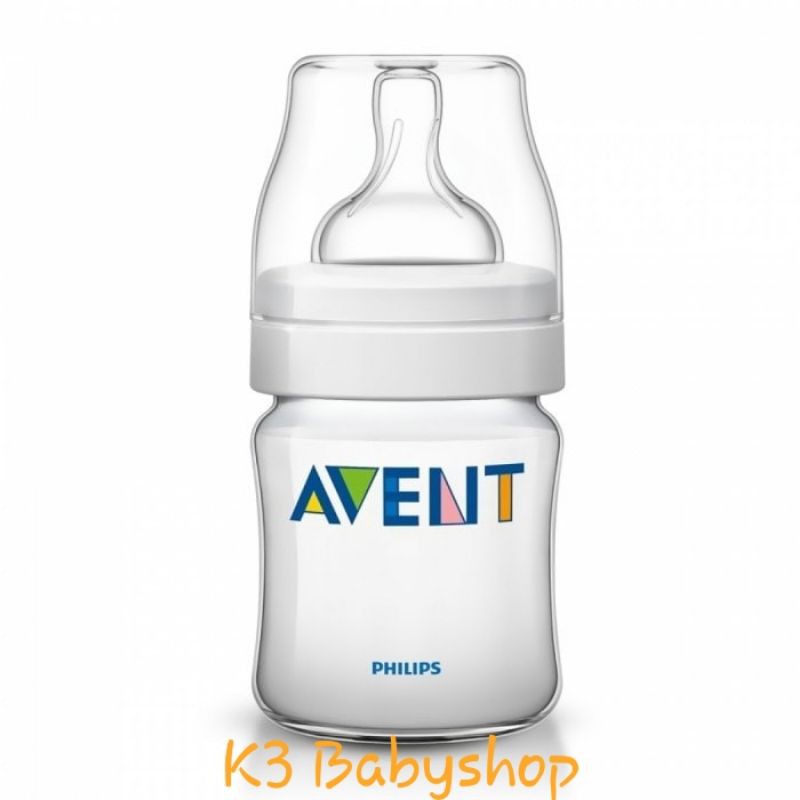 Avent Classic plus 125ml 125 ml botol susu bayi anak wideneck wide neck