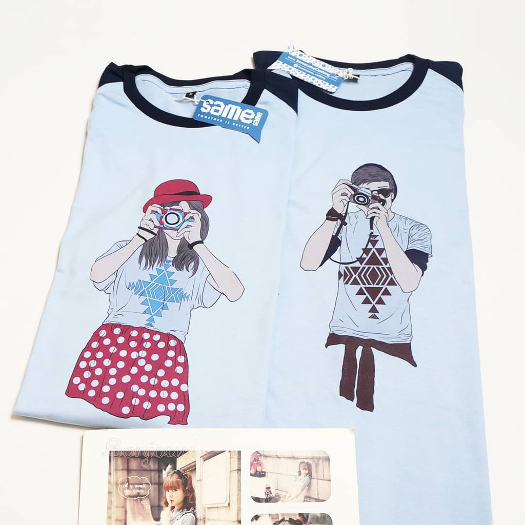 Kaos Couple Profesi Fotografer