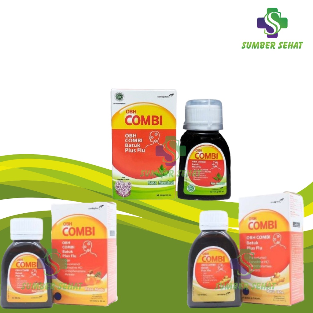 OBH COMBI BATUK PLUS FLU SIRUP 60 ML