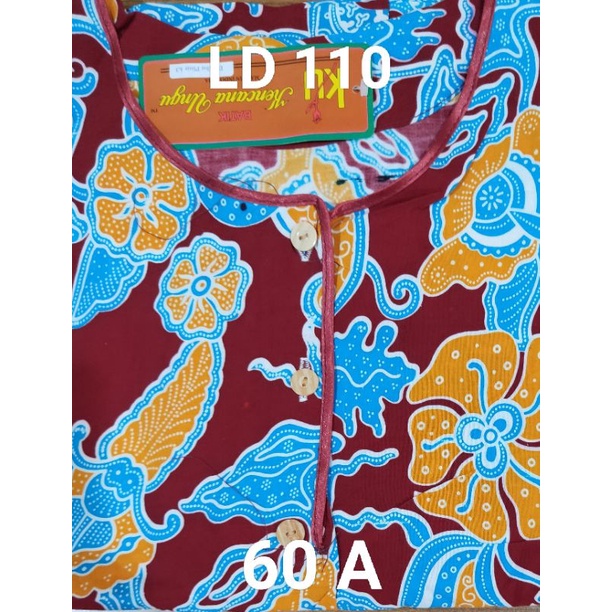 Daster Kencana Ungu Plisir K3 label coklat-60A