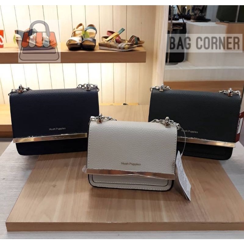 BagCorner - READY ORIGINAL HUSH PUPPIES KHLOE SLING TAS SLEMPANG WANITA