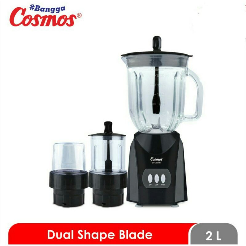 COSMOS CB-282 G BLENDER 3in1 / BLENDER COSMOS CB 282G / COSMOS CB282G / BLENDER 2 liter