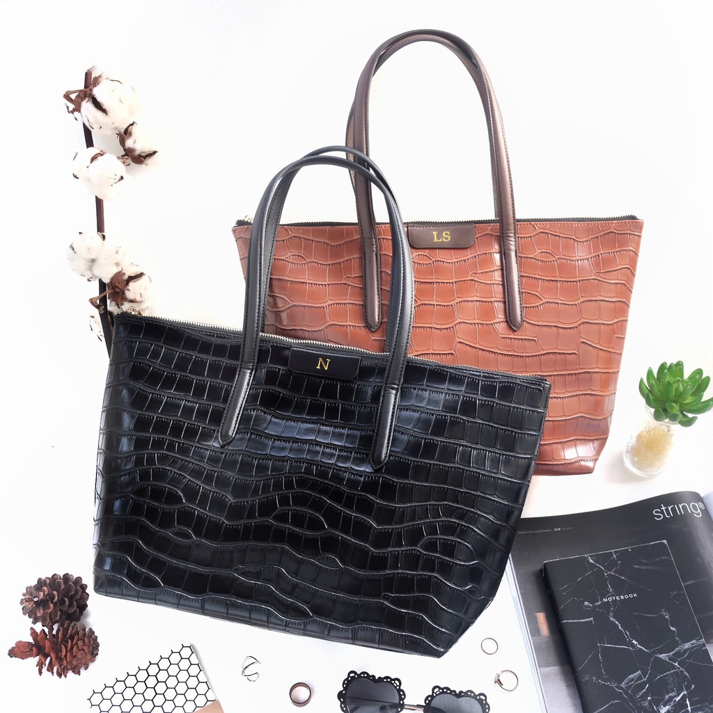 Myu Croco Handbag by Nonataliashop