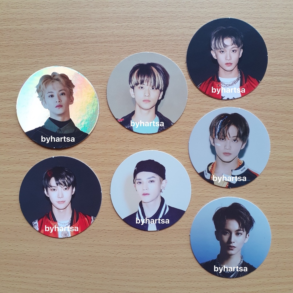 CC Circle Card Mark Doyoung Taeyong NCT 127 / Superhuman / Neozone N C T Ver / 1st 2nd Player