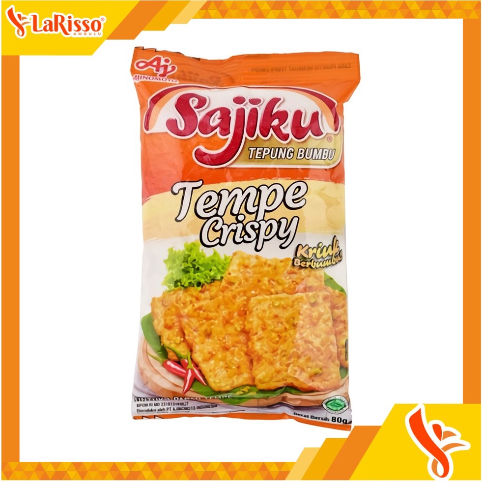 

SAJIKU TEPUNG BUMBU TEMPE CRISPY 80GR