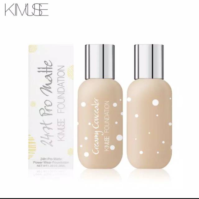 Aikimuse / Kimuse Foundation 24H Pro Matte Preloved Preveloved Makeup