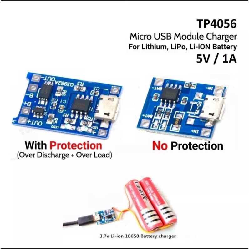 TP4056 Lithium Battery Charger