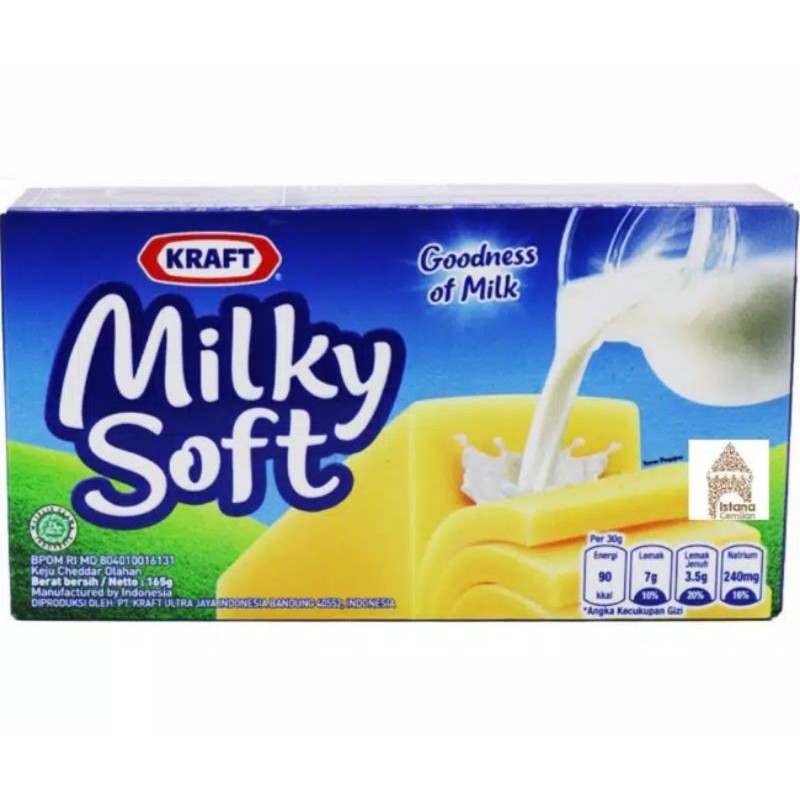 

Keju KRAFT MILKY SOFT 165 Gr Exp Juli 2021