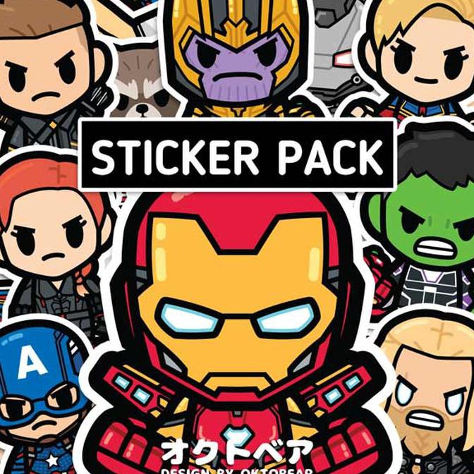 

HOT SALE|BEST SALLER Sticker Vinyl EndGame - Pack C