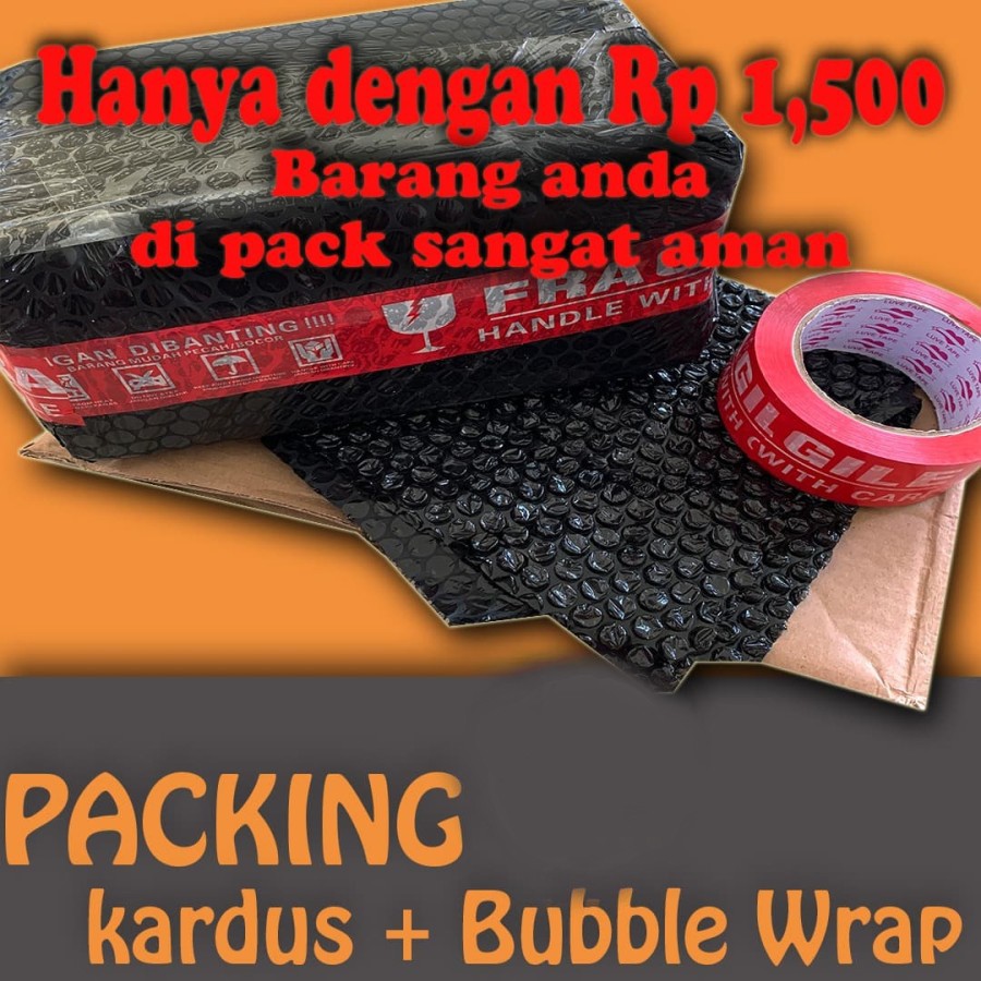 

Bubble wrap / Packing tambahan packing plastik gelembung plastik pack