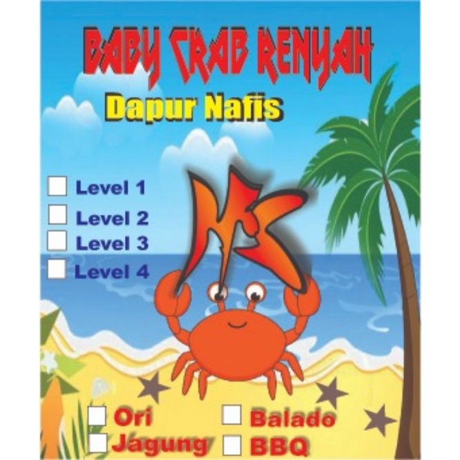 

Baby crab renyah