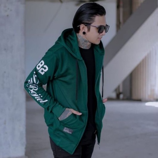 Hoodie Pria Clothing Hoodie Distro Original MOTIF  L-XL