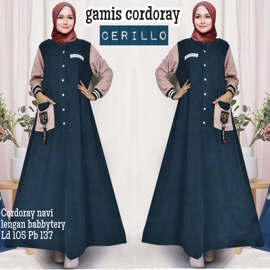 Gamis Syari Cordoray By Cerillo